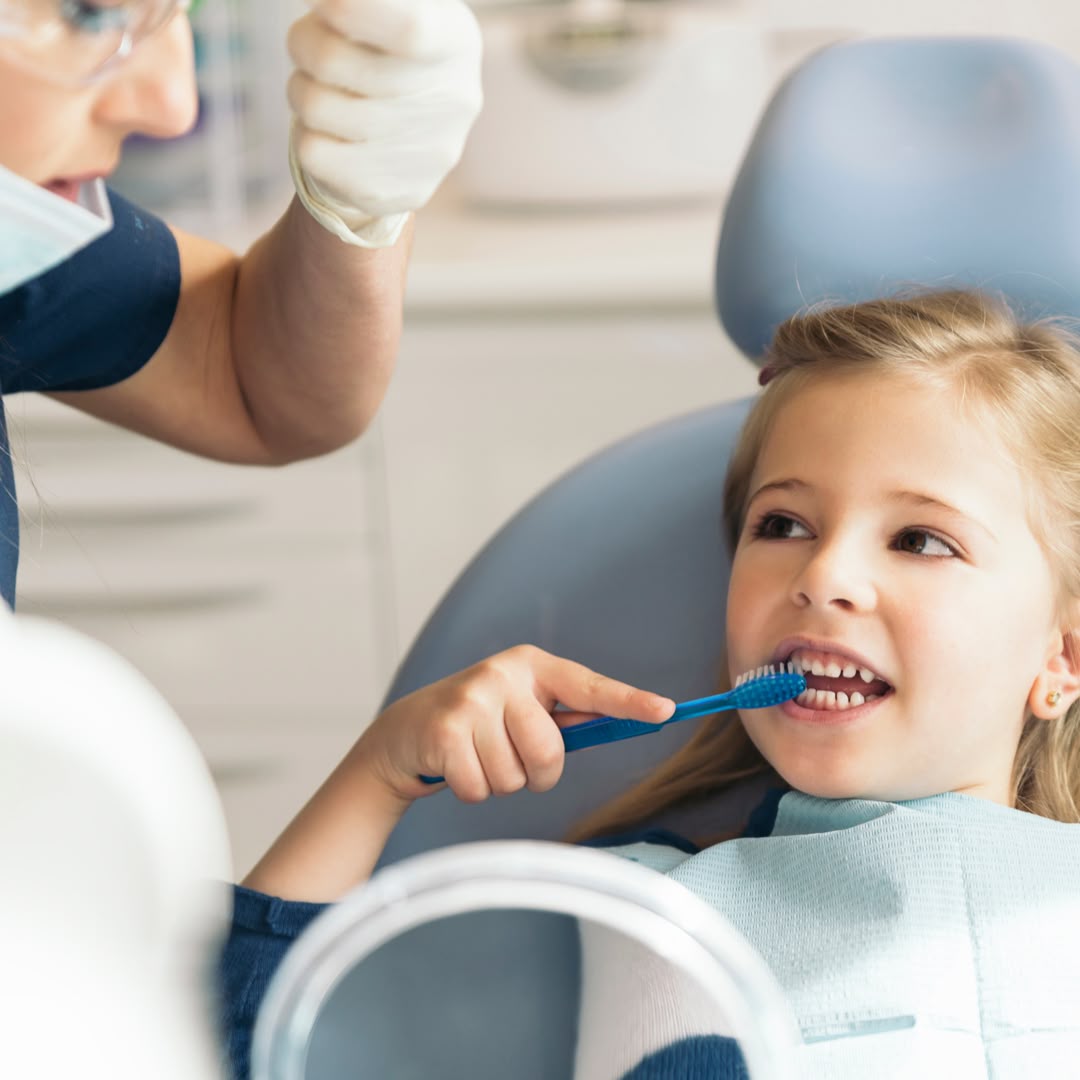 Zâmbet sănătos copil